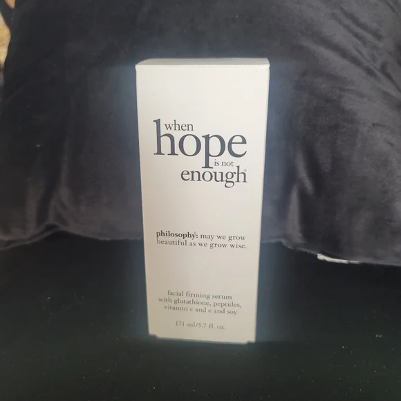 Philosophy When Hope Is Not Enough facial firming serum, 4 Oz